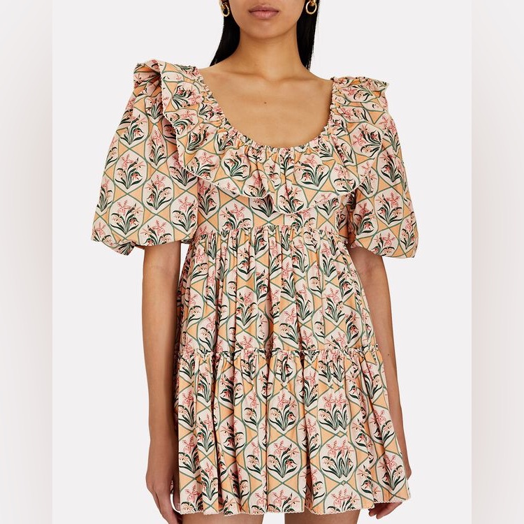 Chan Chan Miel Flor Minidress